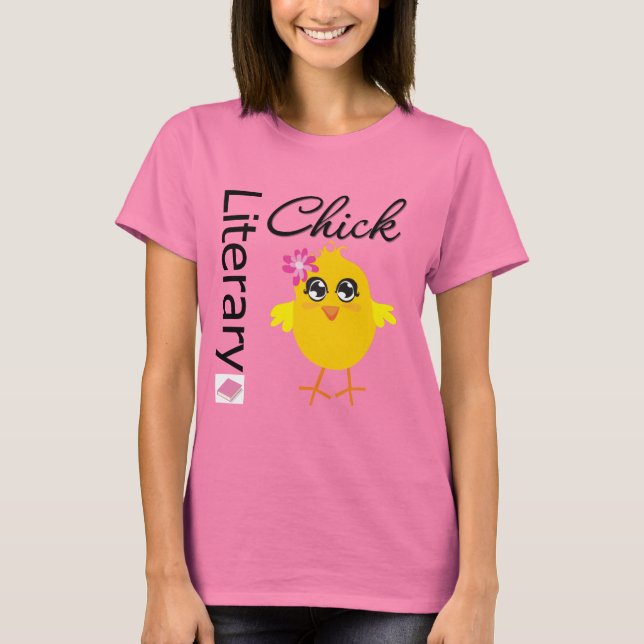 Literary Chick T-Shirt (Vorderseite)