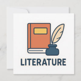 Literaturfachaufkleber - Buch und Qualität