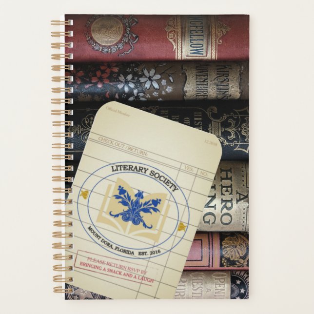 Literaturgesellschaftsplaner Planer (Vorderseite)