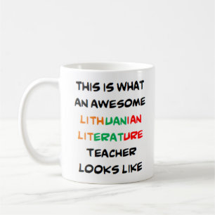 Literaturlehrer, phantastische Tasse