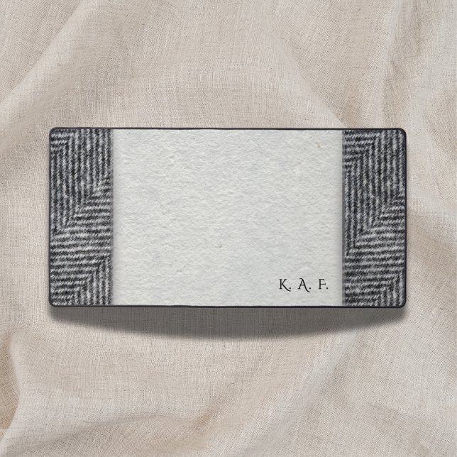 Lithic Record: Personalized Tweed & Blotter Look Schreibtischunterlage (Von Creator hochgeladen)