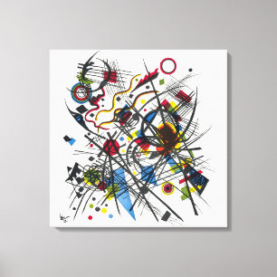 Lithografie für Vierte Bauhausmappe von Kandinsky Leinwanddruck