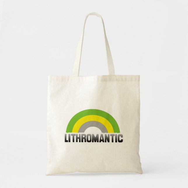 Lithromantic Stolz Tragetasche (Vorne)