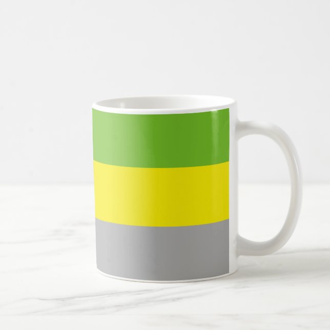 Lithromantische Pride-Flagge Kaffeetasse (Rechts)