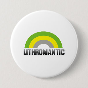 Lithromantischer Stolz Button