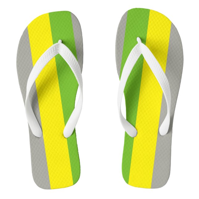 Lithromantischer Stolz Flip Flops (Fußbett)