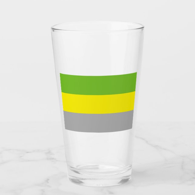 Lithromantischer Stolz Glas (Vorderseite)