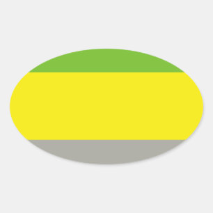 LITHROMANTISCHER STOLZ OVALER AUFKLEBER