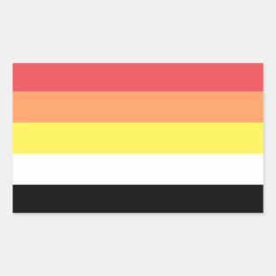Lithsexual Stolz Rechteckiger Aufkleber