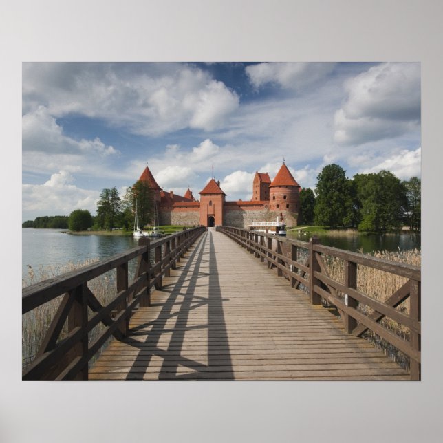 Lithuania, Trakai, Trakai Historical National Poster (Vorne)