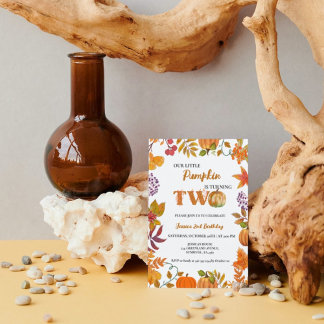 Litlle Pumpkin macht zwei Mädchen zum Geburtstag Einladung