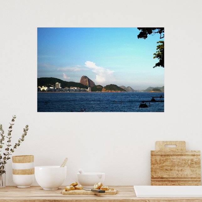 litoral do RJ 1 Poster (Küche)