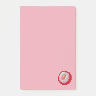 Litschi - Fruchtsammlung - Post-it Klebezettel