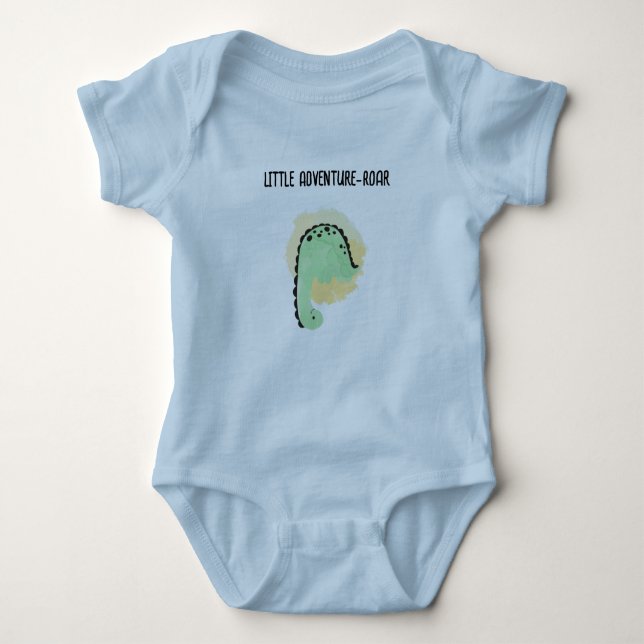 Little Adventure-Roar - Baby One-Piece Baby Strampler (Vorderseite)