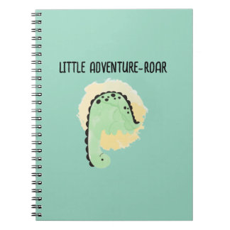 Little Adventure-Roar - Spiral Notepad Notizblock