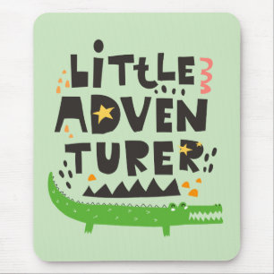Little Adventurer Alligator Mousepad