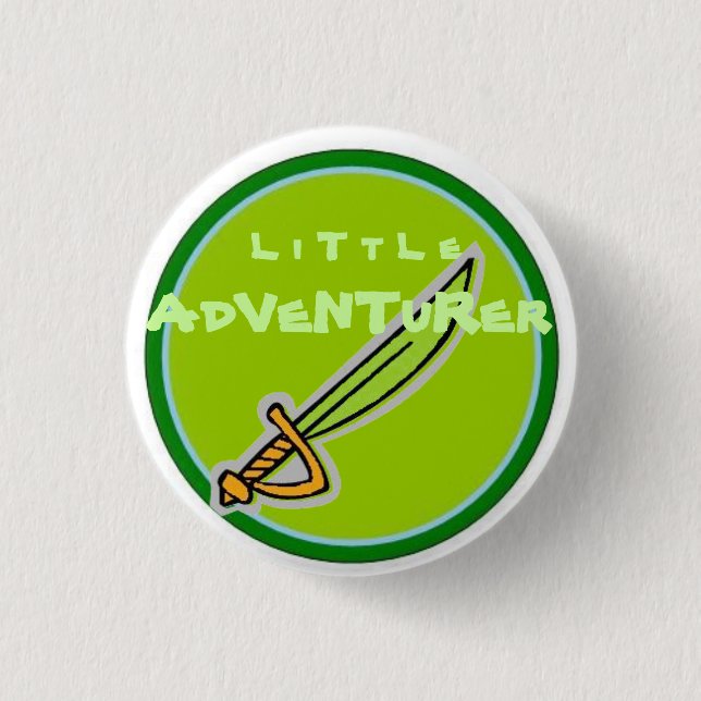 Little Adventurer Button (Vorderseite)