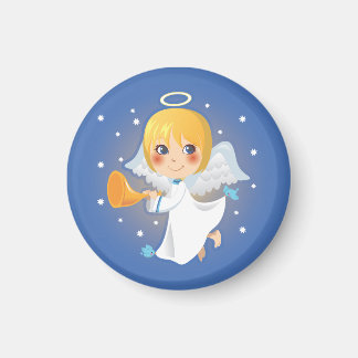 Little Angel Announcement Magnet