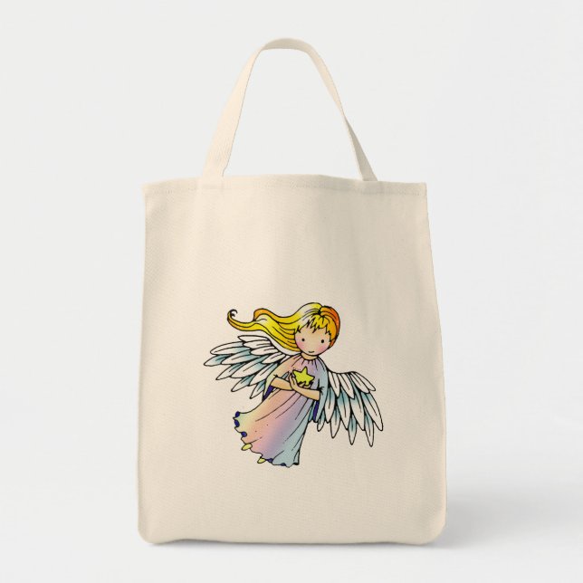 Little Angel Bio Tote Bag Tragetasche (Vorne)