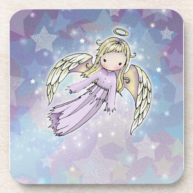 Little Angel Christmas Untersetzer (Vorderseite)