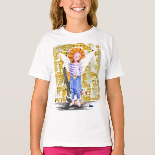 Little Angel T - Shirt Malerei