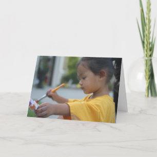 "Little Artist - Grußkarte Karte