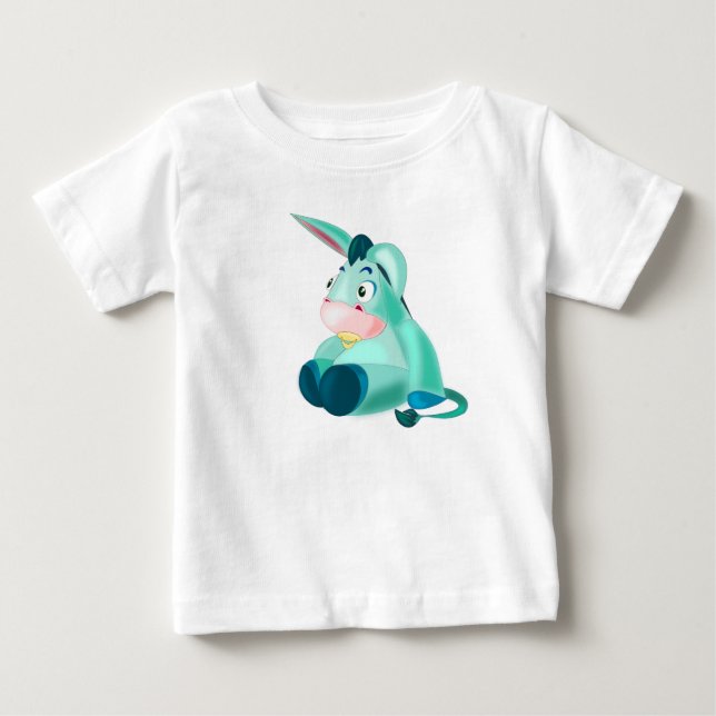 Little Baby Donkey Baby T - Shirt - Malerei (Vorderseite)