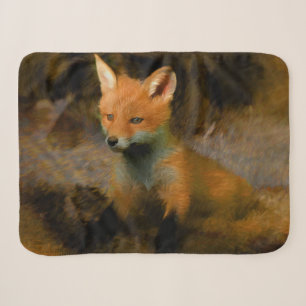 Little Baby Fox Cub Portrait Sherpadecke