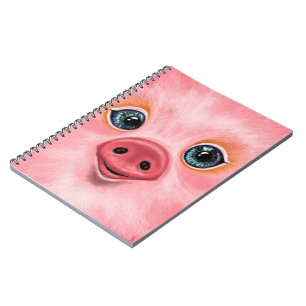 Little Baby Piggy - Lächeln Notizblock