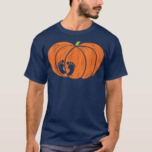 Little Baby Pumpkin Halloween Schwangerschaft Anno T-Shirt