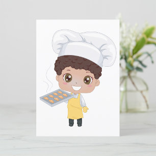 Little Baker Cook Einladung