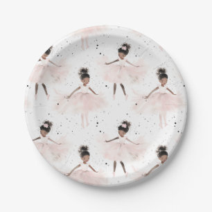 Little Ballerina #6 - Black Girl Pappteller