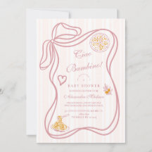 Little Bambina Pink Italienische Babydusche