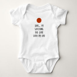 Little Basketball Fan Baby Strampler