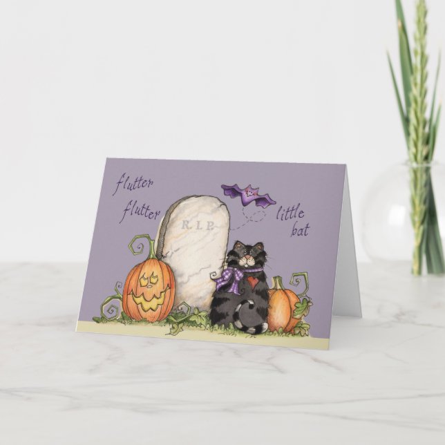Little Bat - Grußkarte Karte (Vorderseite)