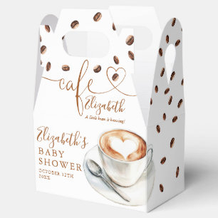 Little Bean Braut Kaffee Café Baby Shower Geschenkschachtel