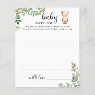 Little Bear Baby Wunschliste