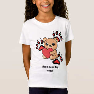 Little Bear, Big Heart – Süße Kinder Teddy Bär T-S T-Shirt