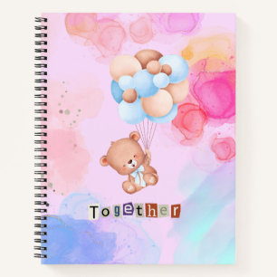 Little Bear Spiral Notebook Notizbuch