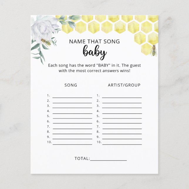 Little Bee Baby Song (Vorderseite)