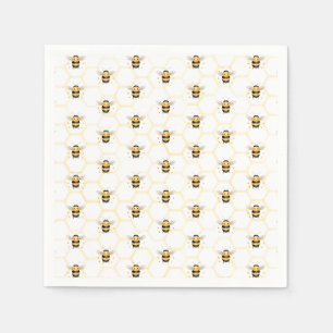 Little Bee Gender Neutral Honeycomb Babydusche Serviette