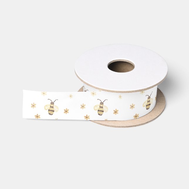Little Bee Honey Bee Party Satinband (Spule)