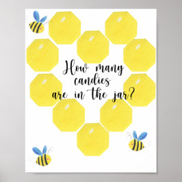 Little BEE rät, wie viele Bonbons Poster