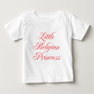 Little Belgium Princess Baby T-shirt