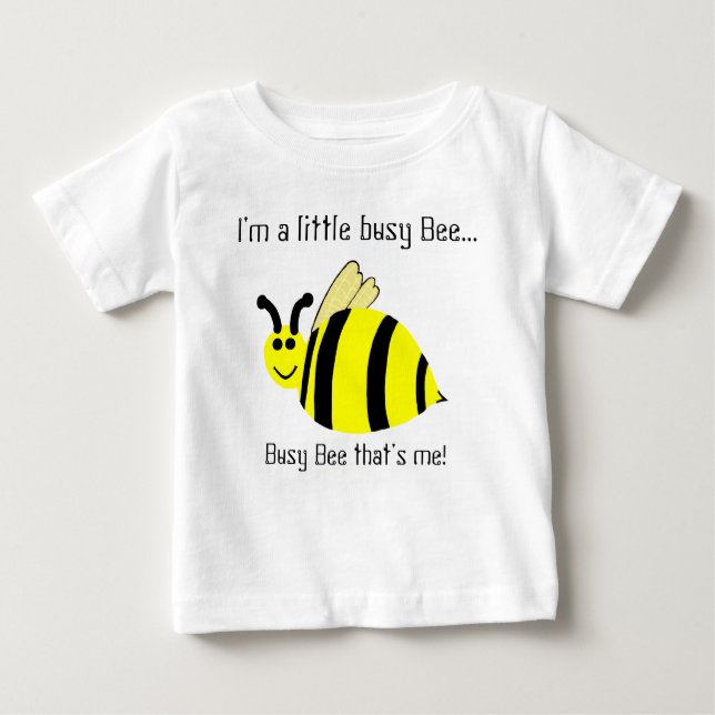 Little Besy Yellow Bumble Kids's Shirt (Vorderseite)