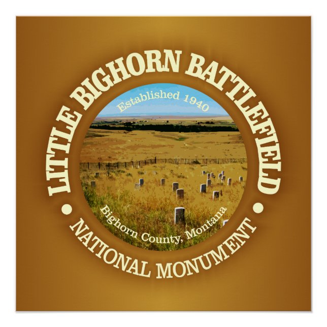 Little Bighorn Battlefield (NM) Poster (Vorderseite)