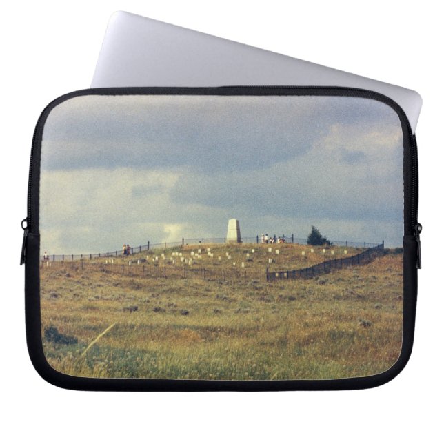 Little Bighorn-Schlachtfeld-nationales Monument Laptopschutzhülle (Vorderseite)