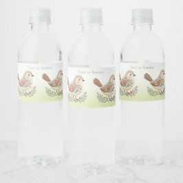 Little Bird Floral Gold
