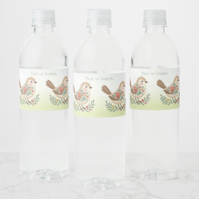 Little Bird Floral Gold (Flaschen)