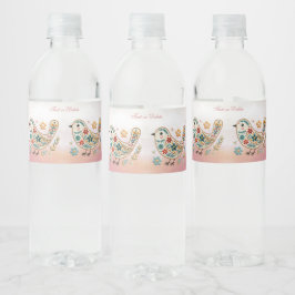 Little Bird Floral Stickerei Pink